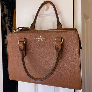Kate Spade | Mulberry Street Lise Satchel in Warm Ginger